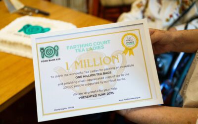 Farthing Court Tea Team Hit One Million!